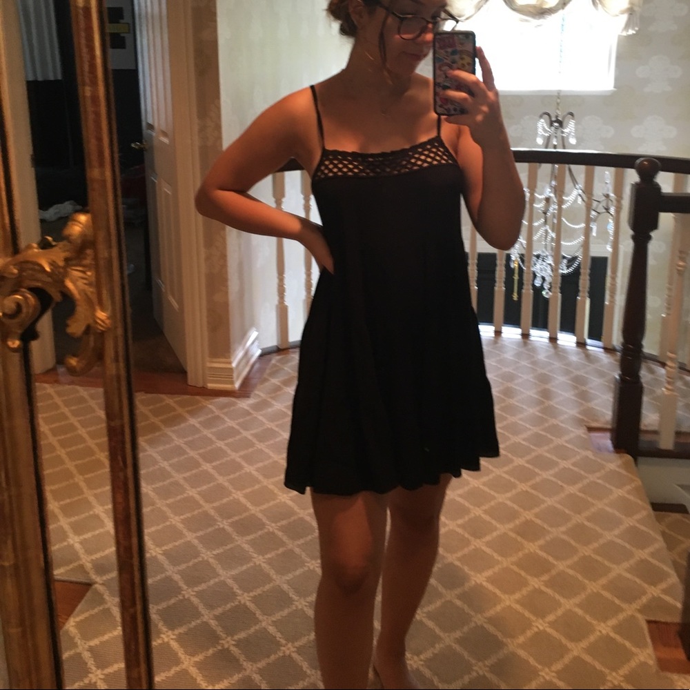 Becca by Rebecca virtue simple black dress